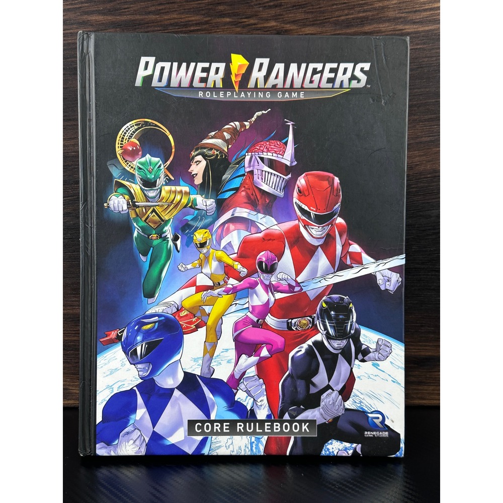 Power Rangers Roleplaying Game Core Rulebook Renegade Game Studios Essence20 RPG